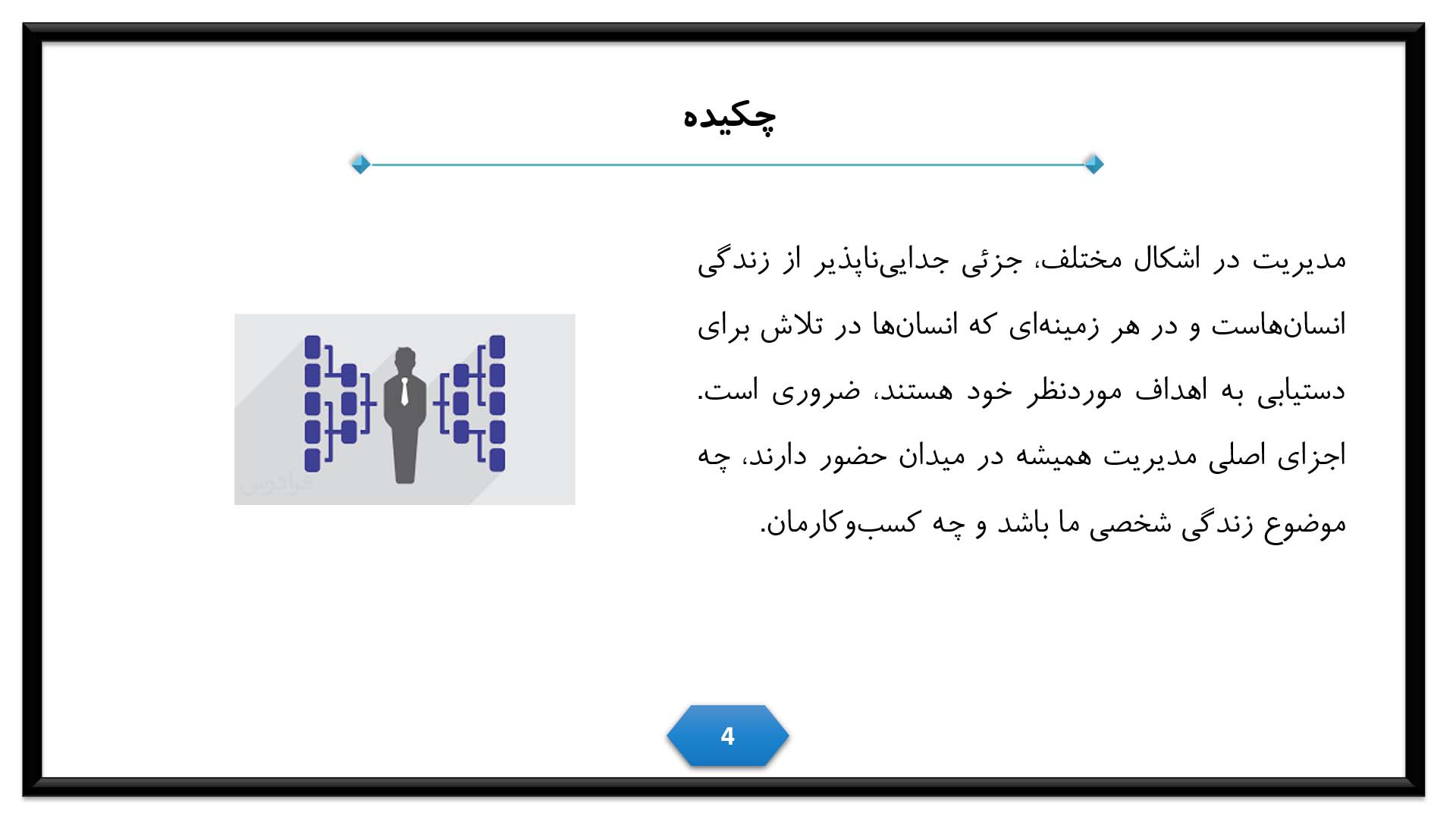 پاورپوینت در مورد اصول مدیریت